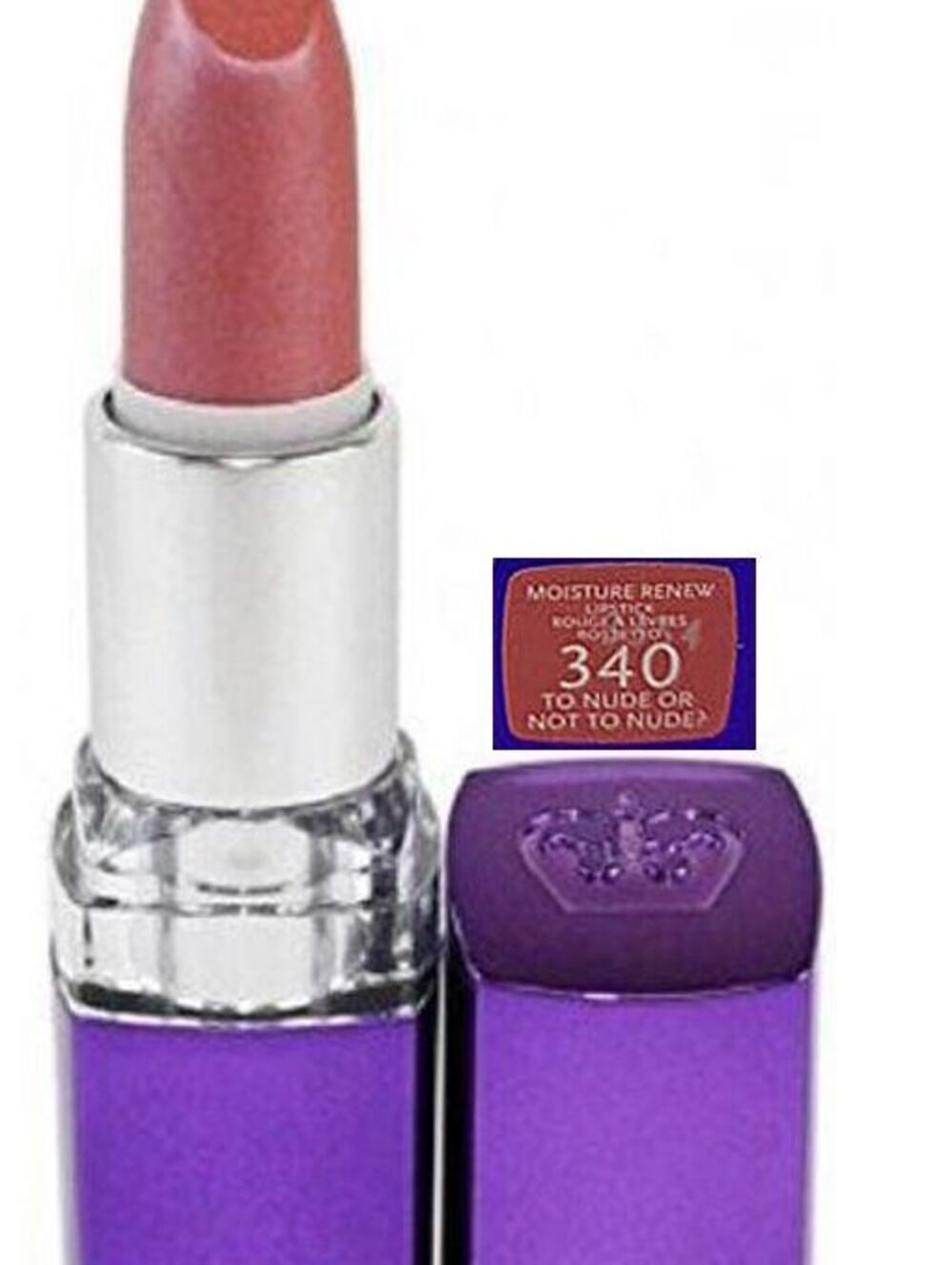 RIMMEL London Moisture Renew Lipstick #340 TO NUDE OR NOT TO NUDE